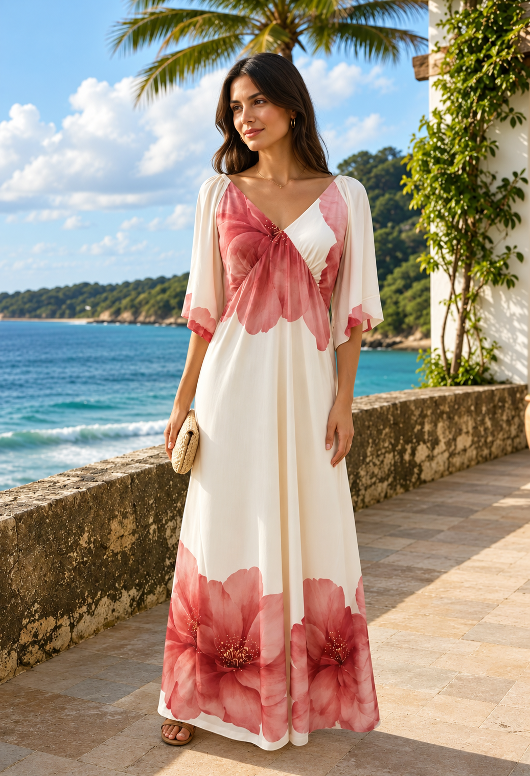 Lua Floral Maxi Dress
