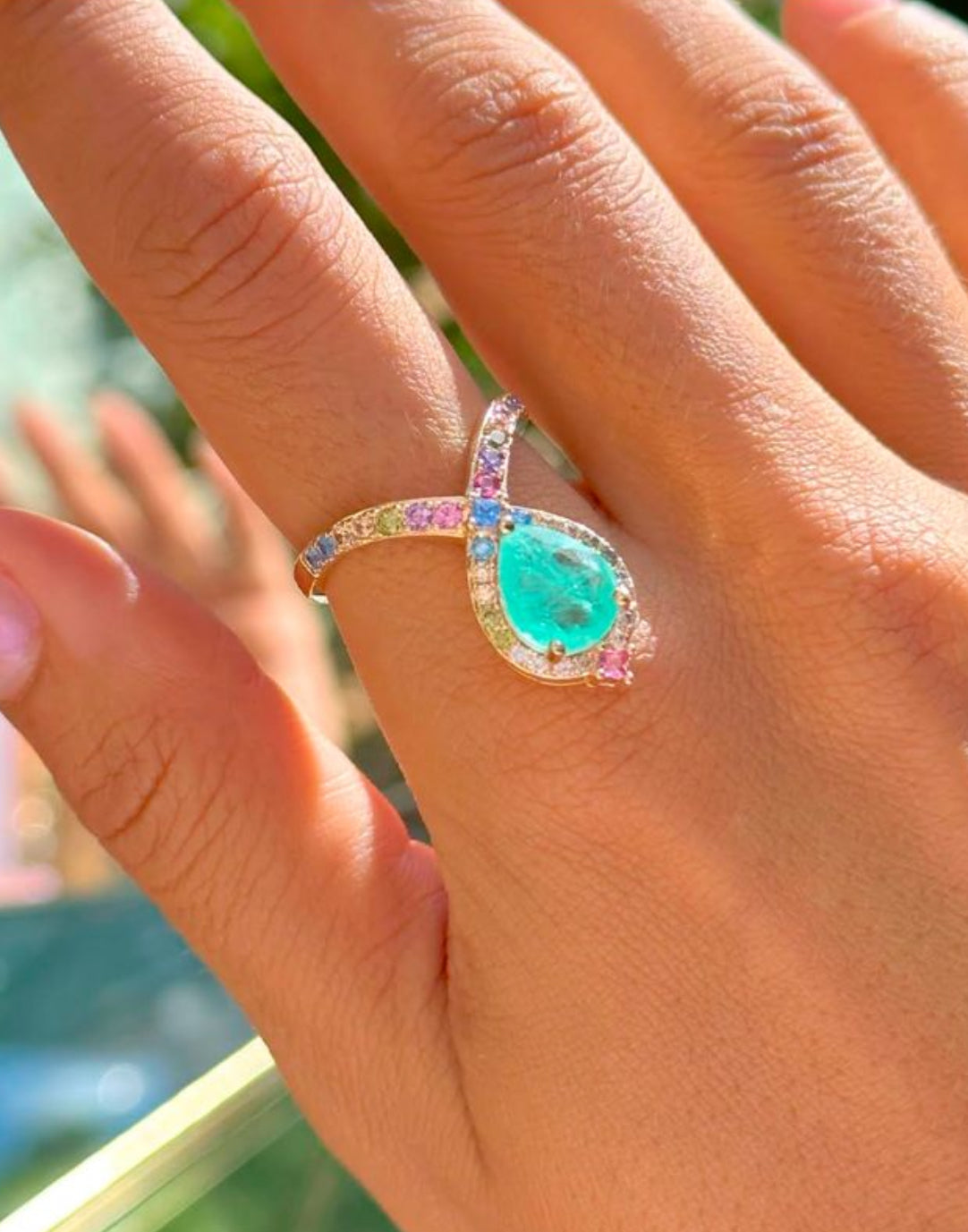 Paraiba Tourmaline ring