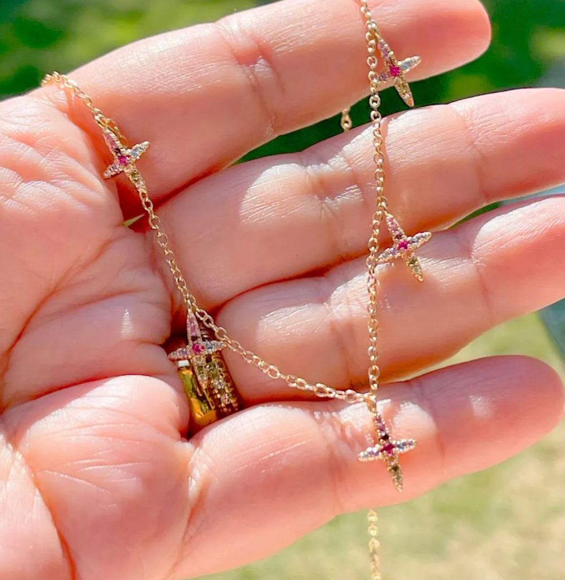Arielle Star Shaped Necklace