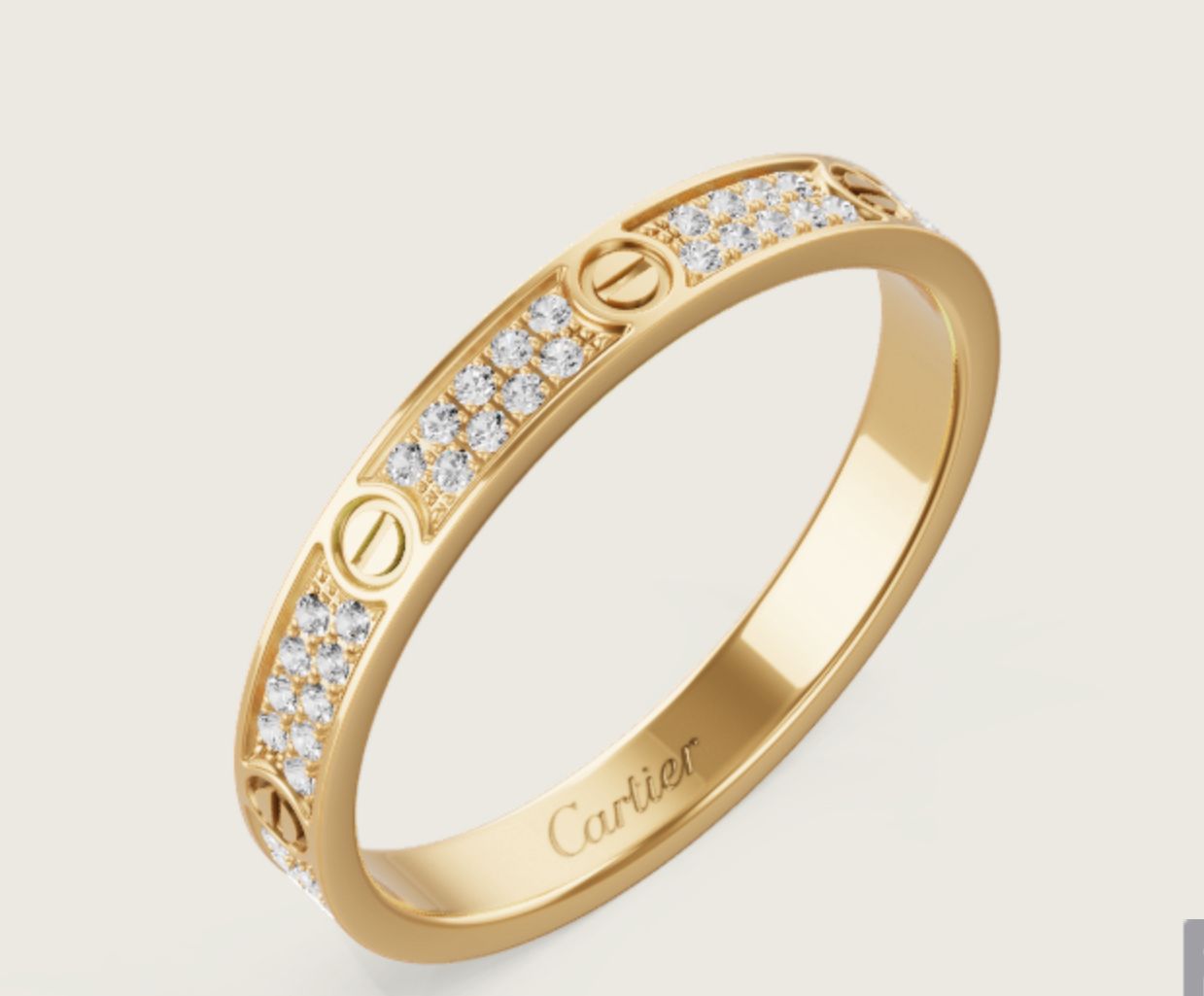 CARTIER CZ SCREW BRAC