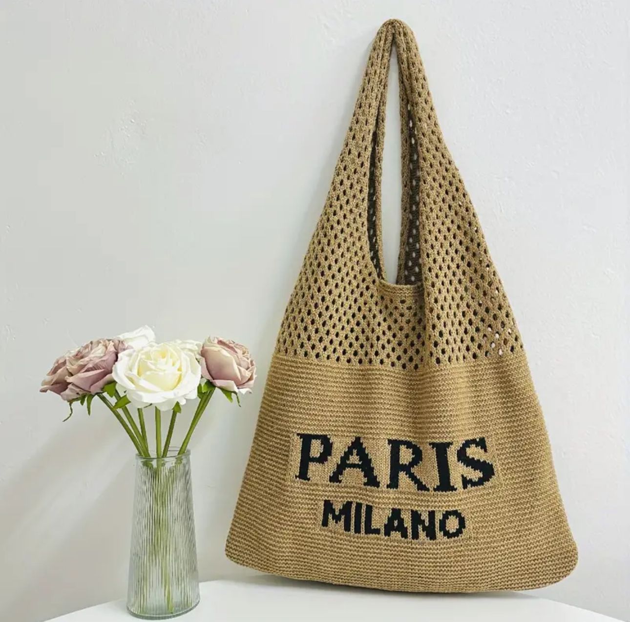 PARIS MILANO KNIT BAG