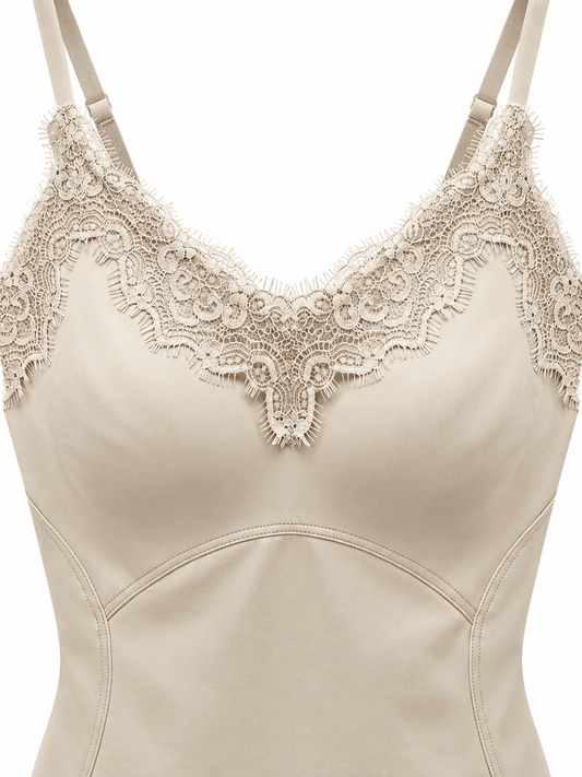 Lace-Trim Seamless Cami