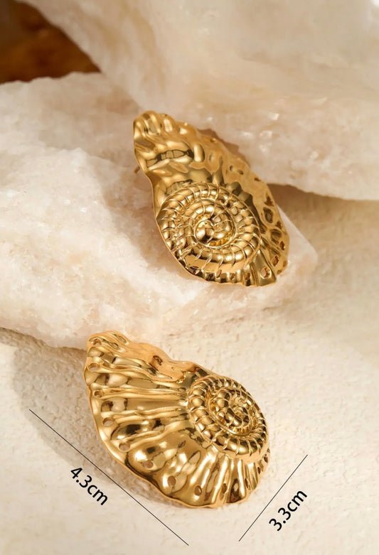 Seashell Stud Earrings