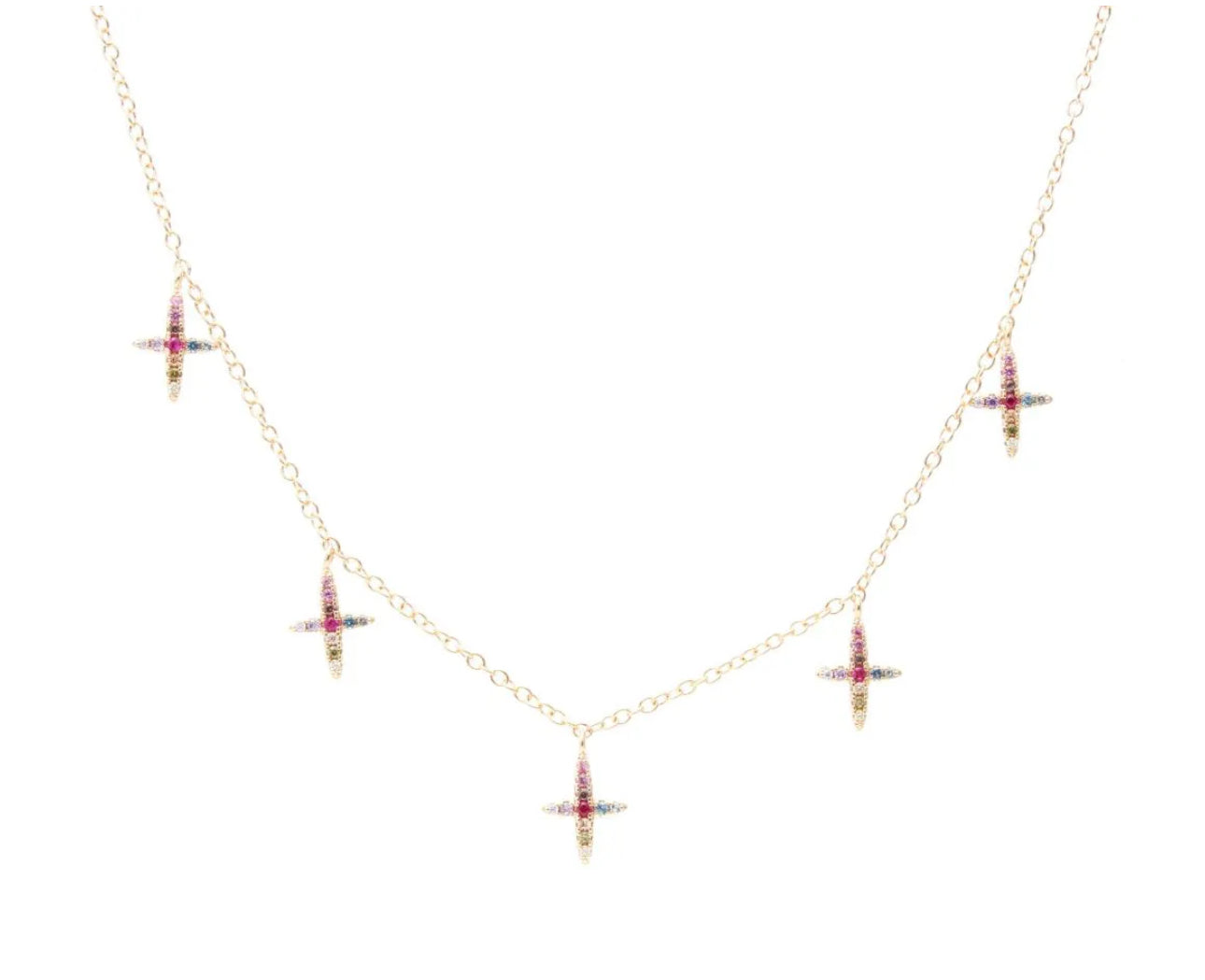 Arielle Star Shaped Necklace