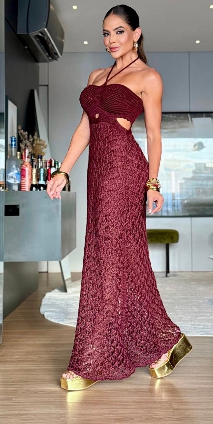 CROCHET DRESS MARAJOARA
