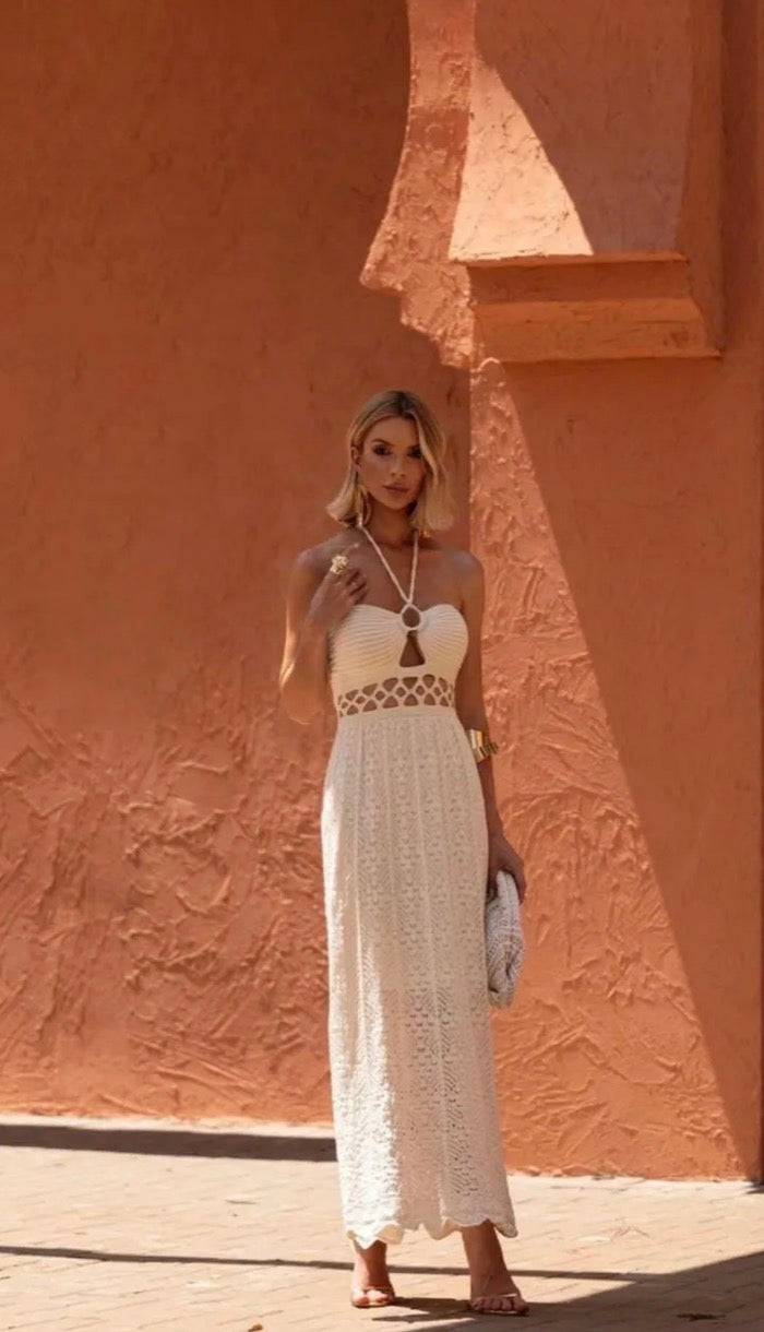 Angra  lace Knit dress