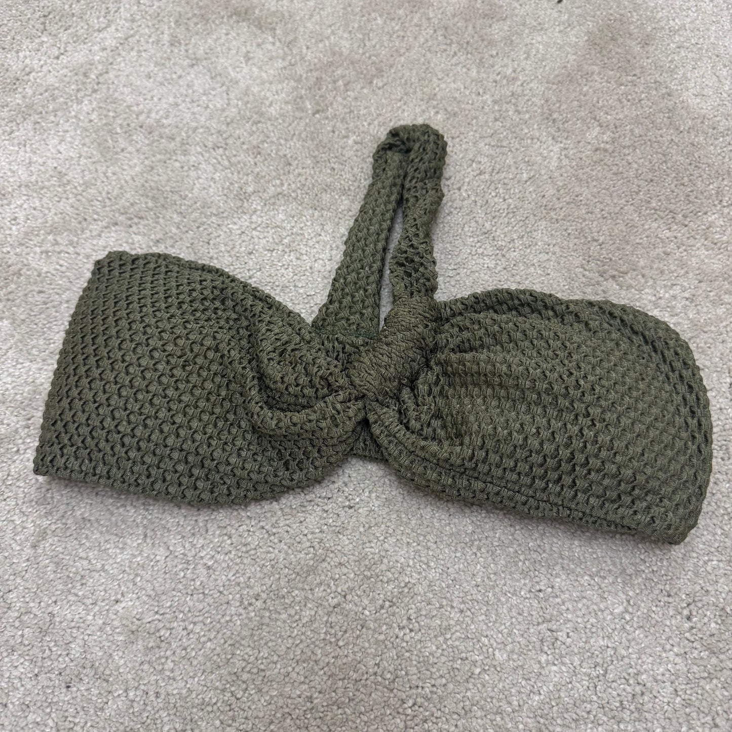 Palma Smocked Tie Bikini Set