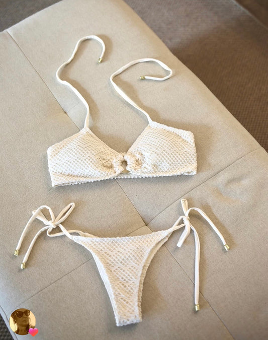 Aerie The Sun-Lover Crochet Bikini Set