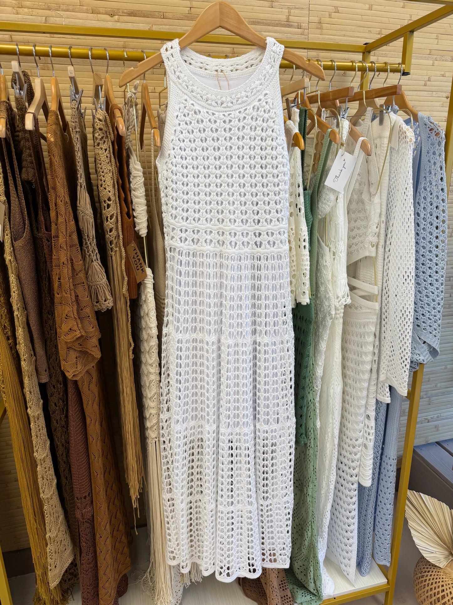 Rendado Crochet Dress
