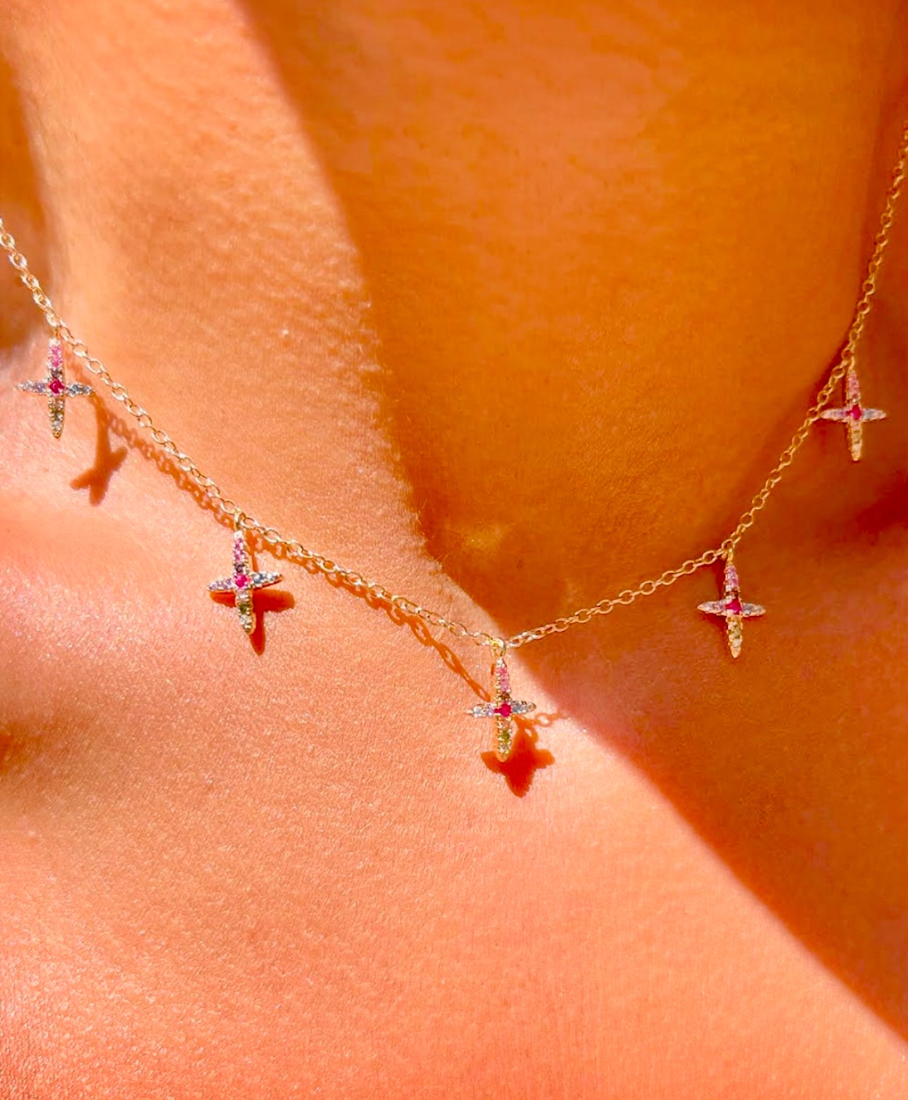 Arielle Star Shaped Necklace