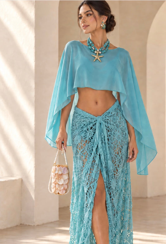 Coastal Starfish Statement Necklace
