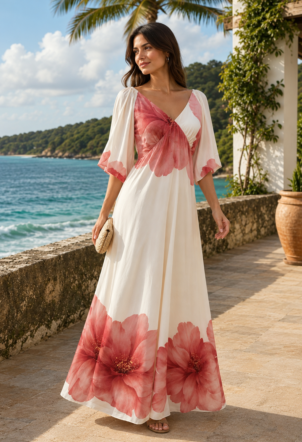 Lua Floral Maxi Dress