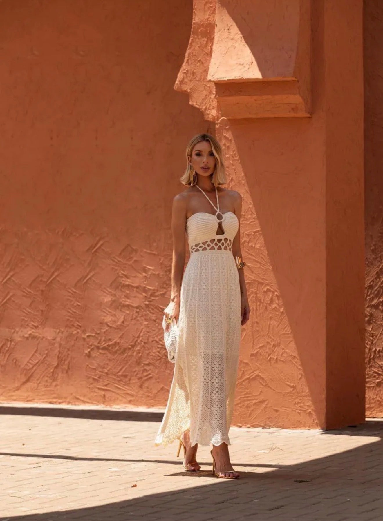 Angra  lace Knit dress