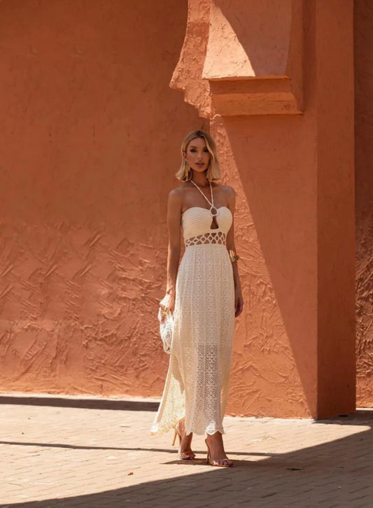Angra  lace Knit dress