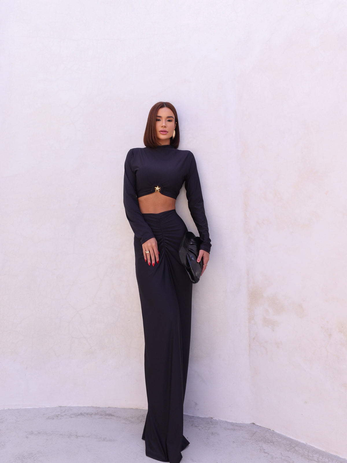 Black Elegance Two-Piece Set