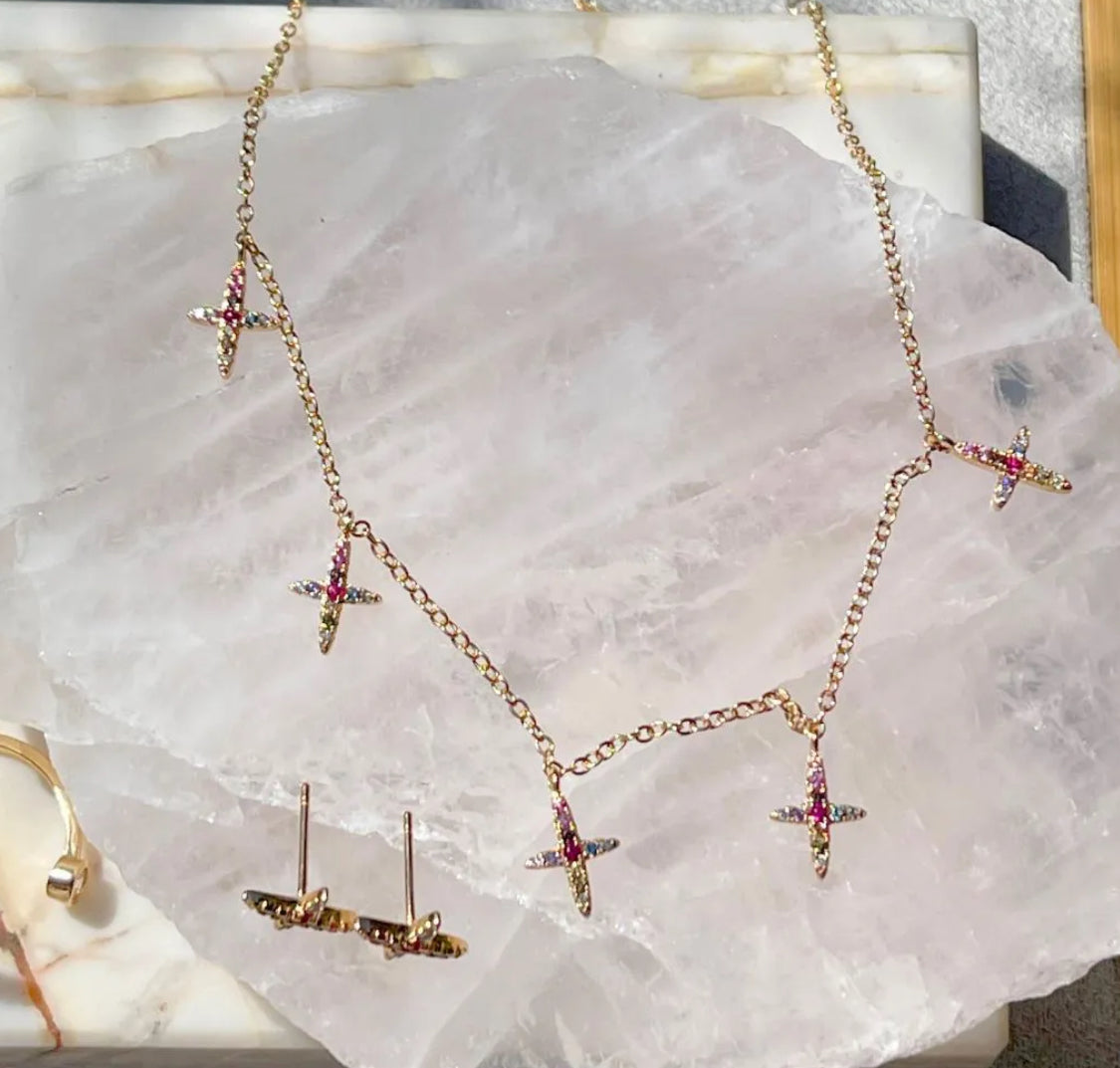 Arielle Star Shaped Necklace