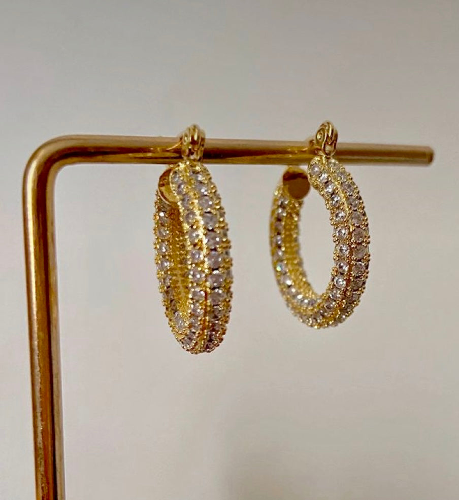 Verbena CZ Hoops