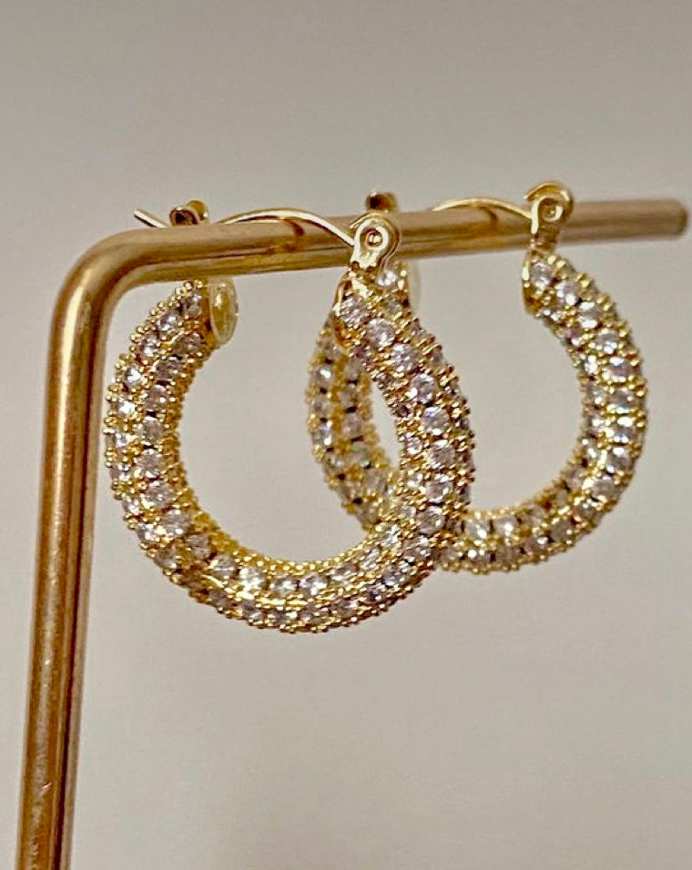 Verbena CZ Hoops