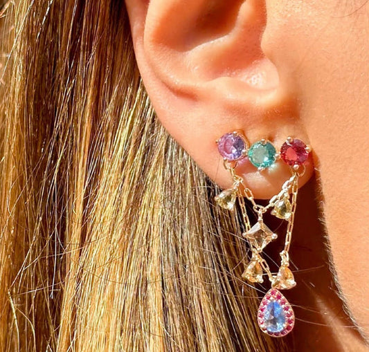 Amaralys Earrings - 18K Gold Plated