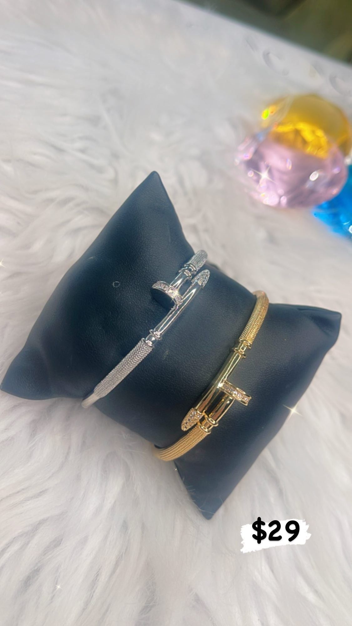 Luxury Bangle Nail Bracelet