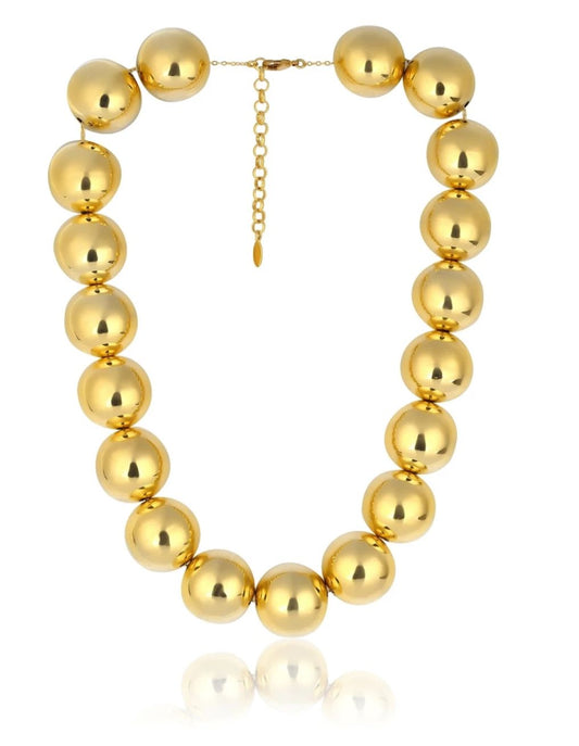 LUNA BALL NECKLACE - LARGE SIZE BALLS