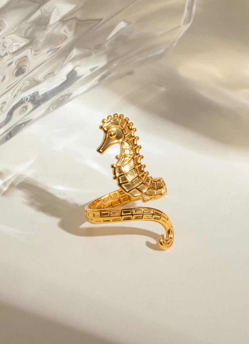 Sea Horse adjustable Ring