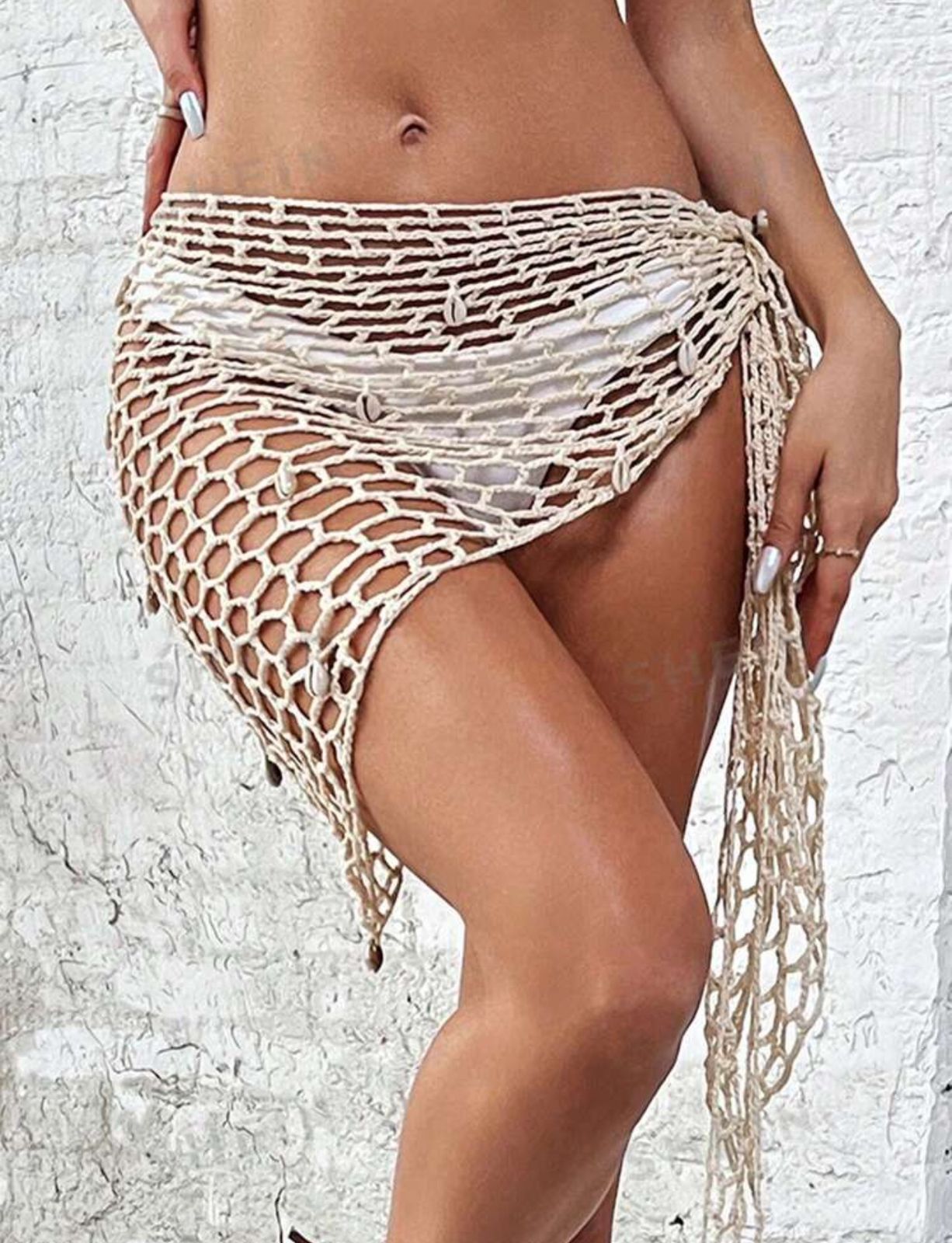 Seashell Crochet Cover up