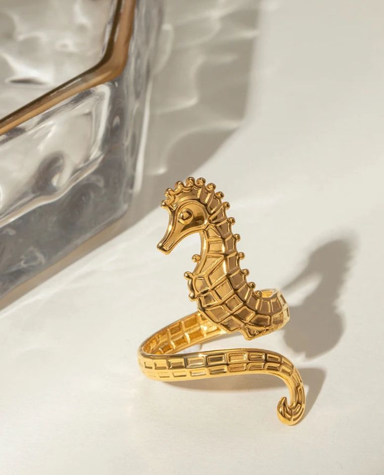 Sea Horse adjustable Ring