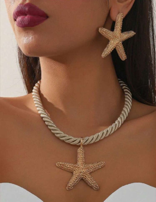 STARFISH NECKLACE SET