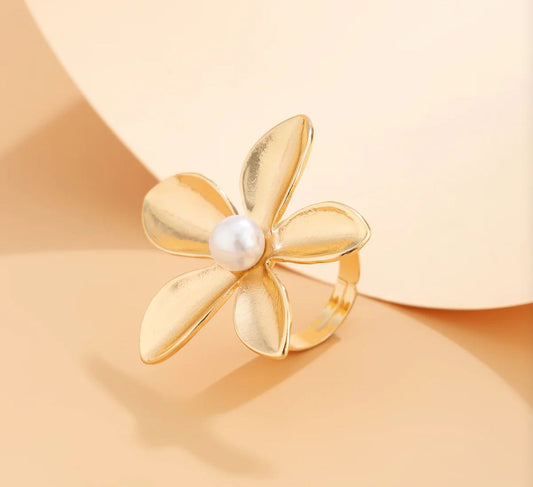 ORCHID CZ RING