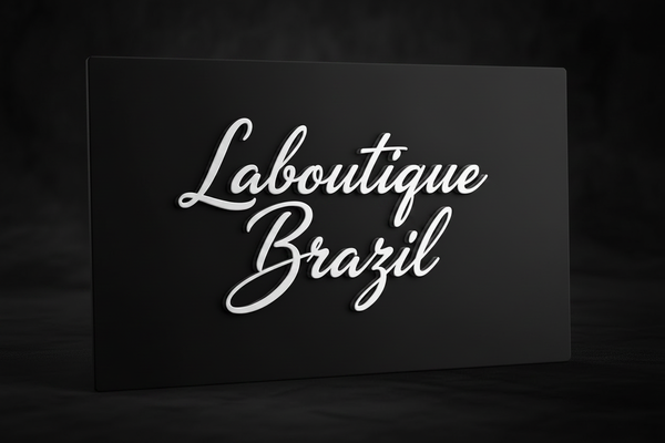 Laboutique Brazil Logo - Branco Grande