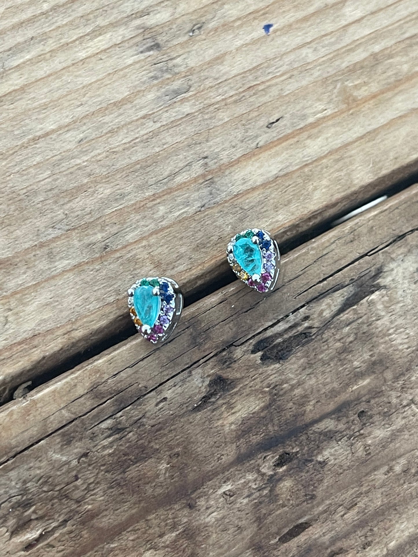 Earring With Paraiba Tourmaline